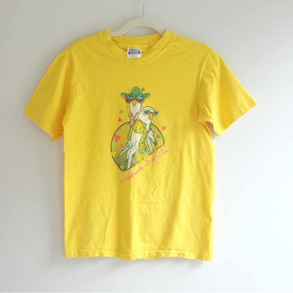 1987 Vintage Hawaii Safari Hanes Single Stitch T-Shirt